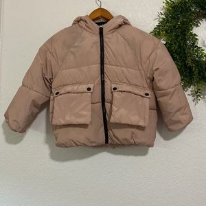 Zara Dusty Rose Size 7 Jacket